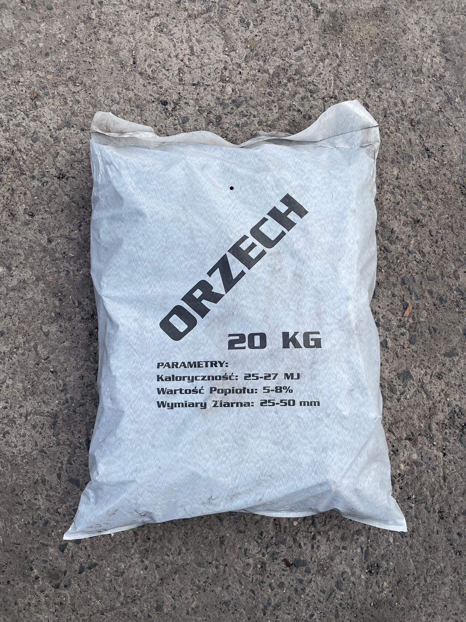 ORZECH WĘGIEL 25-50MM 25-27MJ